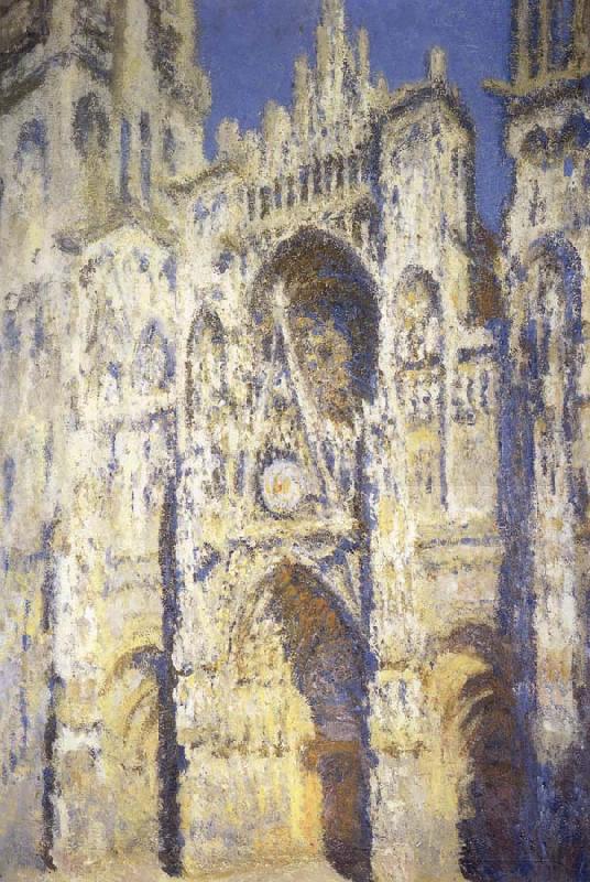 Claude Monet La Cathedrale de Rouen,Portrait et Tour d Albane china oil painting image